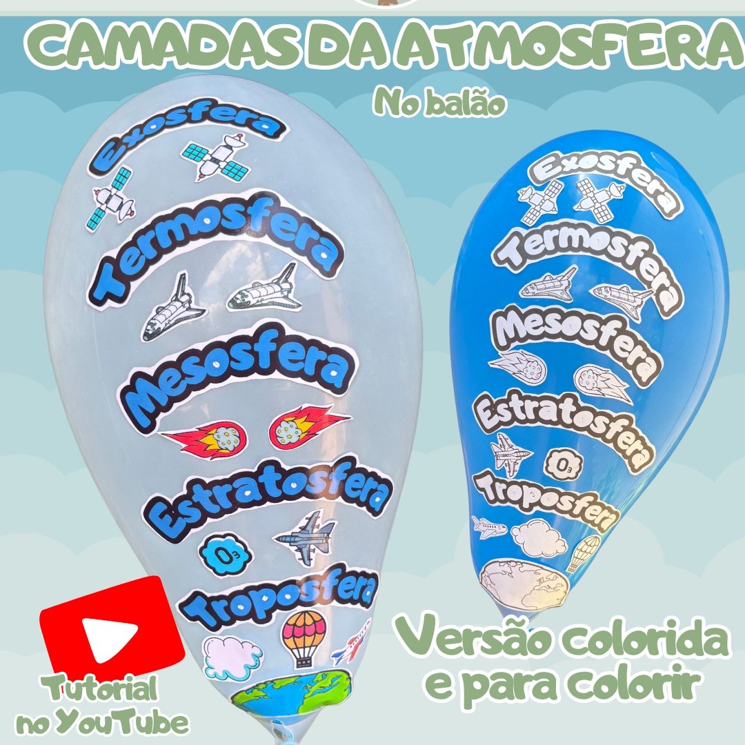 78-Camadas da atmosfera no balão