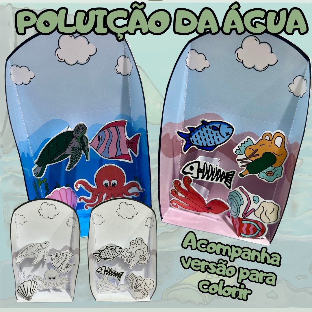 130-Poluição da água 3D