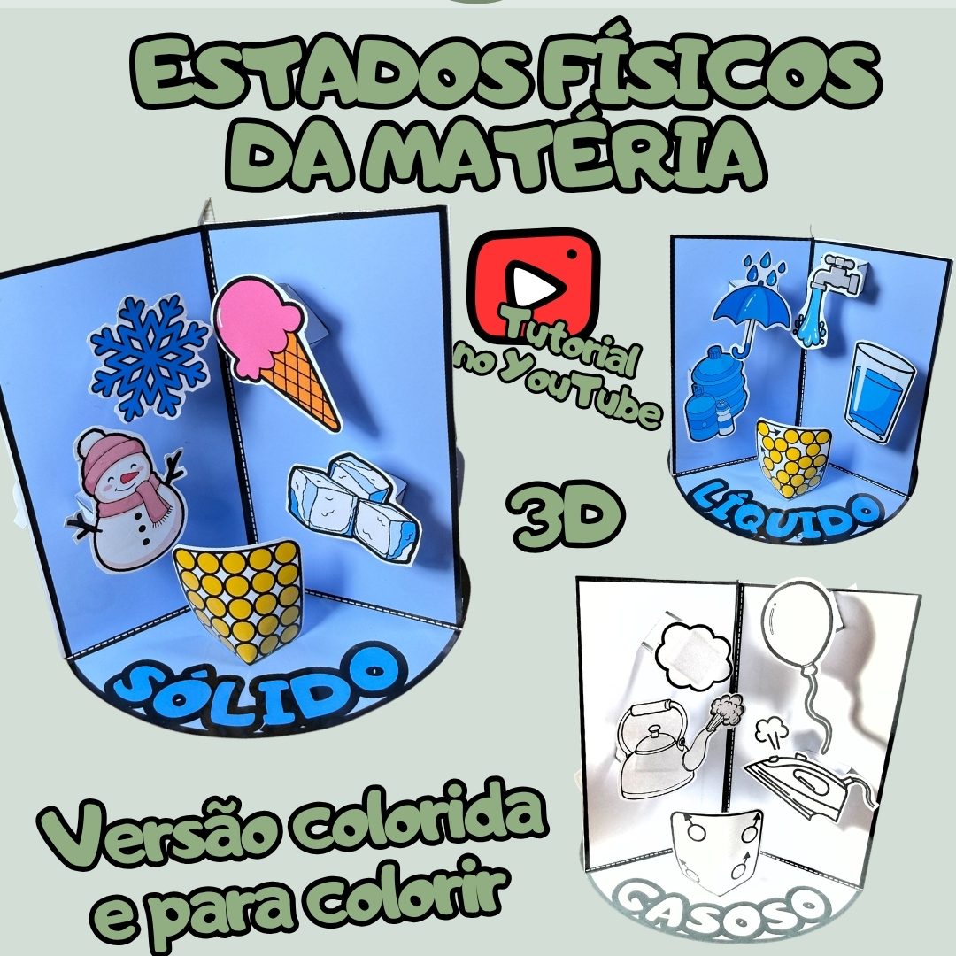 103-Estados físicos da matéria 3D