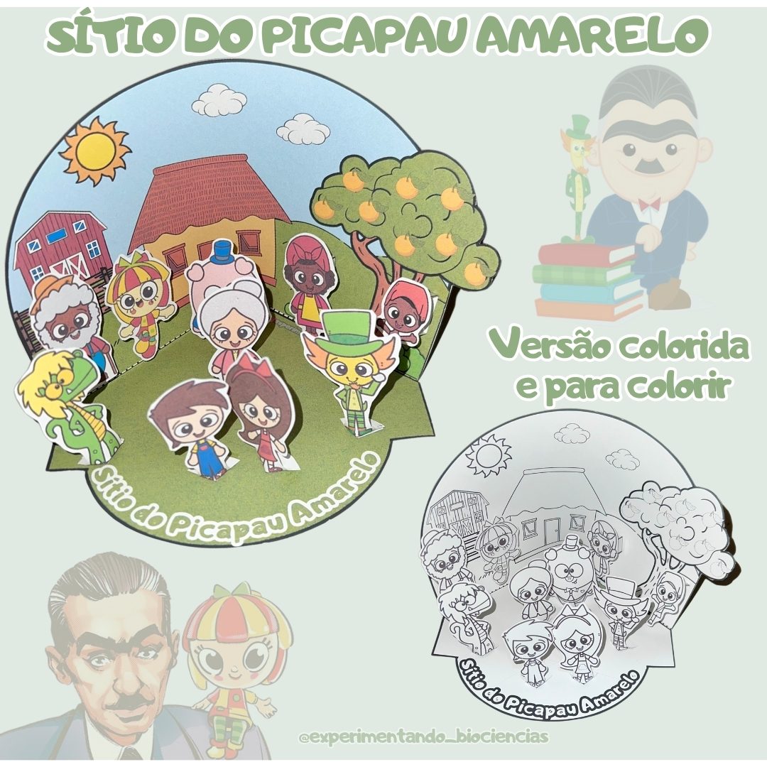83-Dia do livro (Sítio do Picapau amarelo)