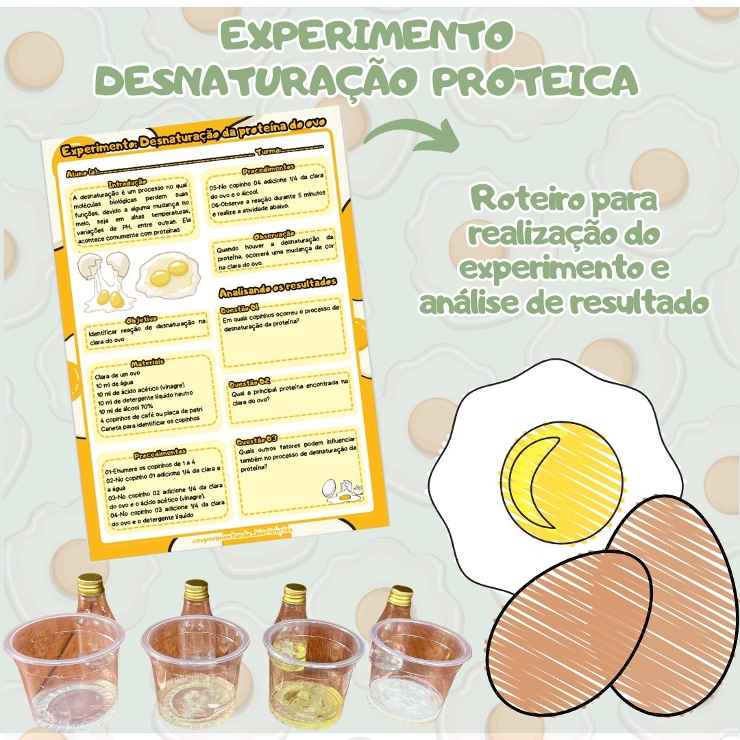 98-Experimento desnaturação de proteína