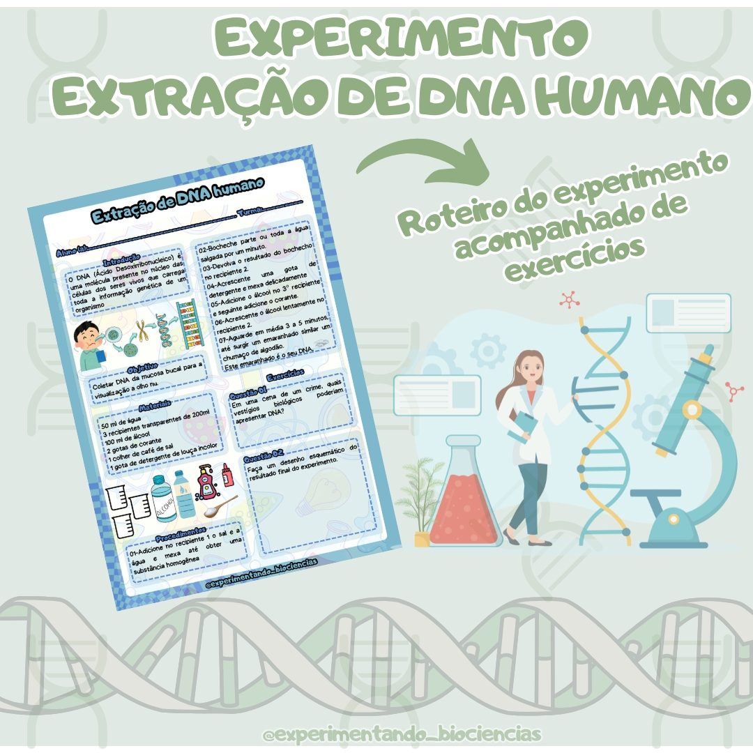 170-Experimento Extração DNA humano