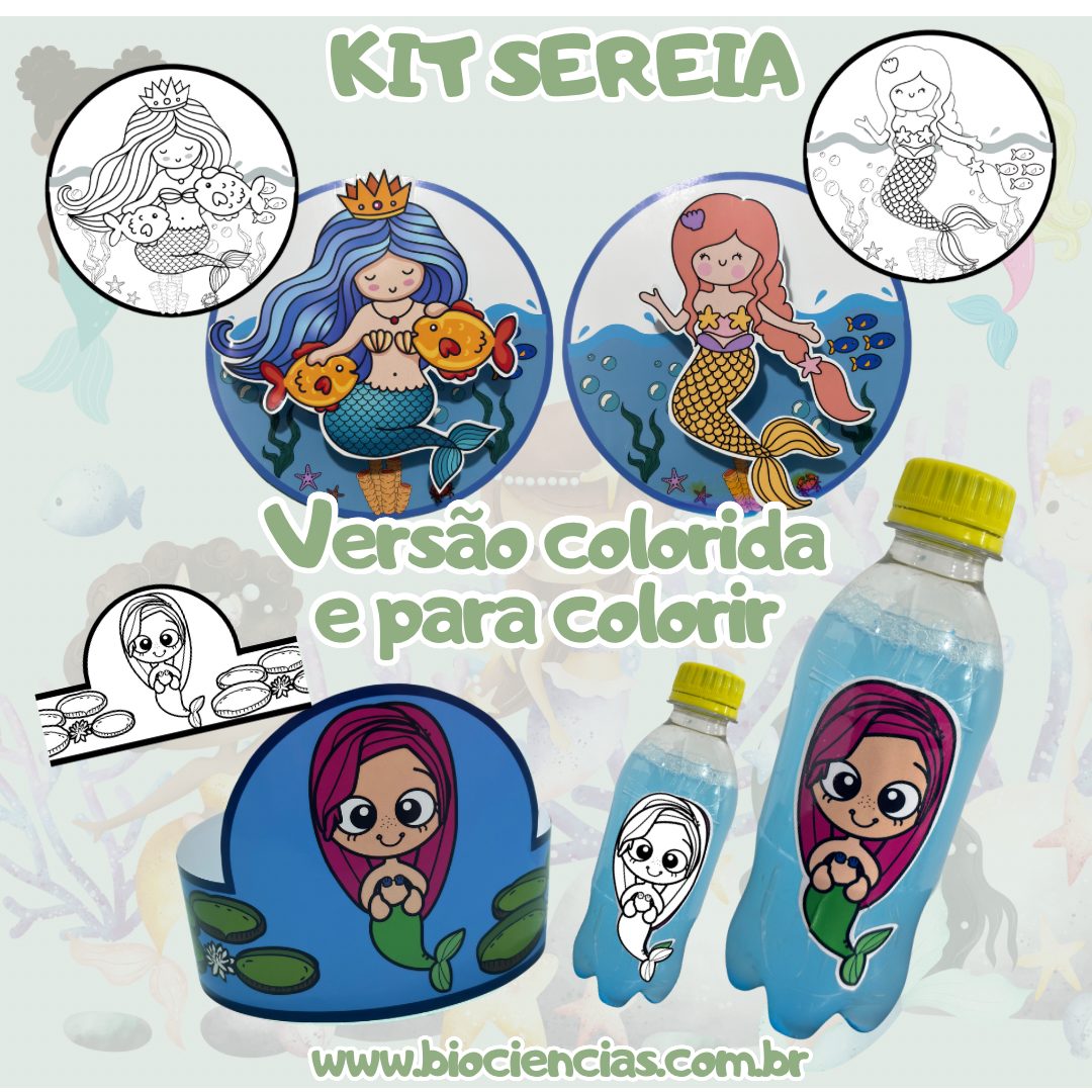190-Kit sereia
