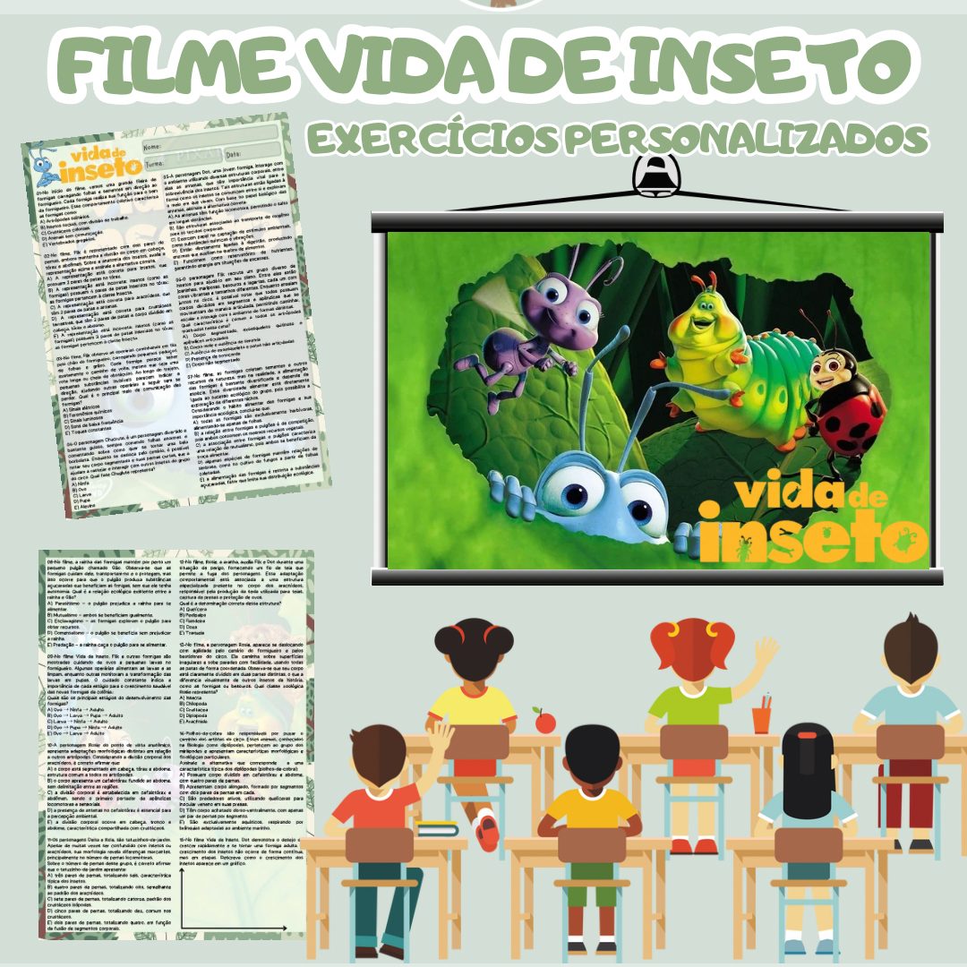 244-Exercício Filme Vida de Inseto