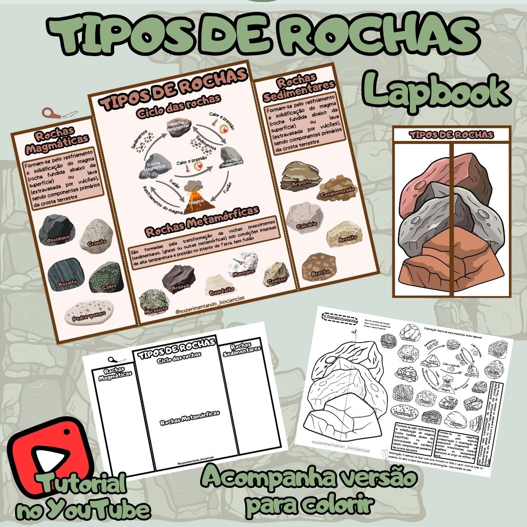 298-Tipos de rochas lapbook