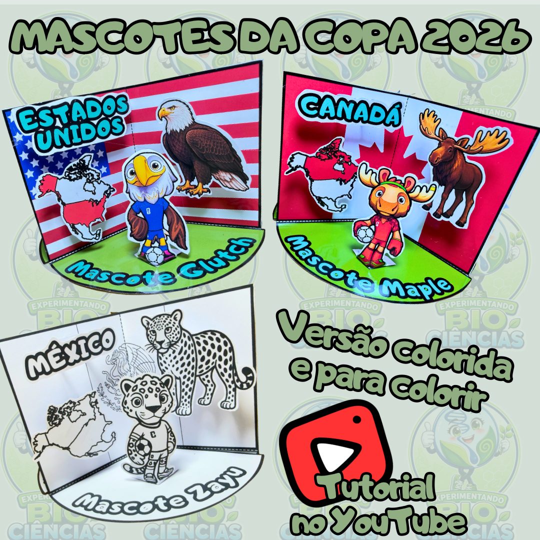 324-Mascotes da Copa 2026 maquete
